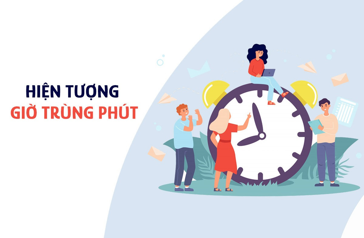 Trùng giờ trùng phút là hiện tượng kim giờ trùng với kim phút